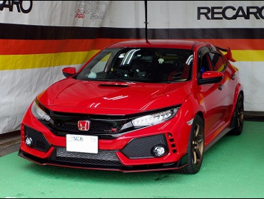 HONDA�@�V�r�b�N�@�^�C�vR�@FK8�i2019�N�j�@�Ɂ@RECARO�i���J���j�@PRO�@RACER�@RMS�@2700G�@����