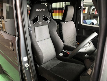 HONDA�@N-VAN�@�Ɂ@RECARO�i���J���j�@SR-7F�@GK100�@BK/SIL�@A/R�^�C�v�@����
