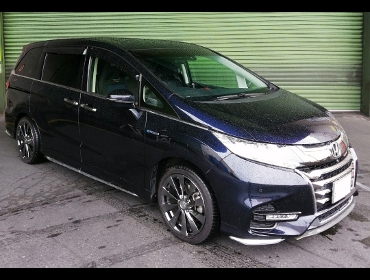 HONDA�@�I�f�b�Z�C�@�n�C�u���b�g�@RC4�i2017�N�j�@�Ɂ@RECARO�i���J���j�@SR-7�@GK100�@BK/�u���[�@�V�[�g�q�[�^�[�t���@����