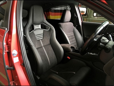 HONDA�@���F�[���@RU1�i2017�N�j�@�Ɂ@RECARO�i���J���j�@�X�|�[�c�X�^�[CL210H�@BK�@����