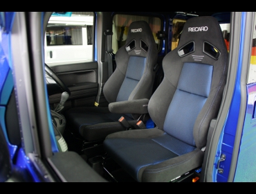 HONDA�@N�o���@�i2020�N�j�@�Ɂ@RECARO�i���J���j�@SR-7F�@GK100�@BK/�u���[�@�A�[�����X�g�t���@�~���E�@����