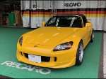HONDA S2000 AP1(2004年) に RECARO(レカロ) RS-G GK BK/BK 装着