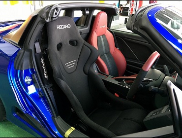HONDA�@S660�@JW5�i2020�N�j�@�Ɂ@RECARO�i���J���j�@RS-G�@GK�@BK/BK�@����