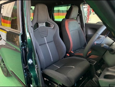 HONDA�@N-ONE RS�@JG3�i2020�N�j�@�Ɂ@RECARO�i���J���j�@�N���X�X�|�[�c�X�^�[�@GK100H�@BK�@����