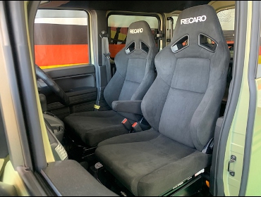 HONDA�@N-VAN�@JJ2�i2020�N�j�@�Ɂ@RECARO�i���J���j�@SR-7F�@KK100�@BK�@�A�[�����X�g�t���@�~���E�@����