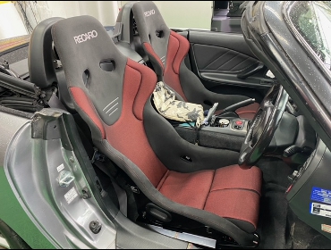 HONDA�@S2000�@AP1�i1999�N�j�@�Ɂ@RECARO�i���J���j�@RS-G�@GK�@BK/RED�@�~���E�@����