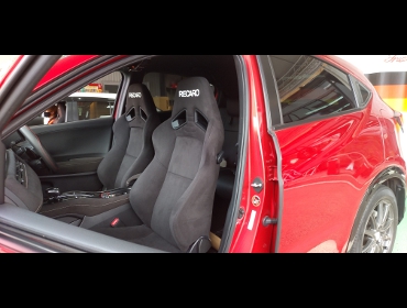 HONDA�@���F�[��RS�@RU3�i2018�N�j�@�Ɂ@RECARO�i���J���j�@SR-7F�@KK100�@BK�@�V�[�g�q�[�^�[�t���@���@SR-7F�@KK100�@BK�@����
