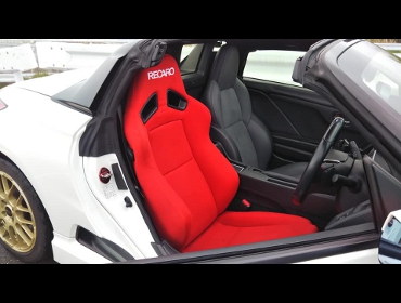 HONDA�@S660�@�Ɂ@RECARO�i���J���j�@SR-7F�@KK100�@RED�@����