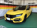HONDA�@�V�r�b�N�@�^�C�vR�@FK8�i2021�N�j�@�Ɂ@RECARO�i���J���j�@SR-7�@GU100H�@RED�@�V�[�g�q�[�^�[�t���@����