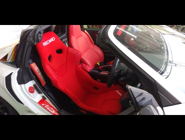 HONDA�@S660�@JW5�i2015�N�j�@�Ɂ@RECARO�i���J���j�@RS-GS�@RED�@����