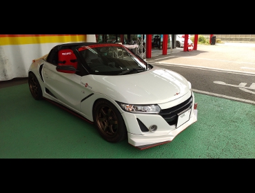 HONDA�@S660�@JW5�i2016�N�j�@�Ɂ@RECARO�i���J���j�@RS-GS�@RED�@����