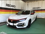 HONDA�@CIVIC�@FK8�i2020�N�j�@�Ɂ@RECARO�i���J���j�@RS-GS�@RED�@����