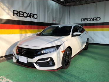 HONDA�@CIVIC�@FK8�i2020�N�j�@�Ɂ@RECARO�i���J���j�@RS-GS�@RED�@����