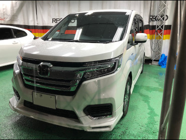 HONDA�@�X�e�b�v���S���@RP5�@�Ɂ@RECARO�i���J���j�@SR-7F�@GU100�@BK�@����