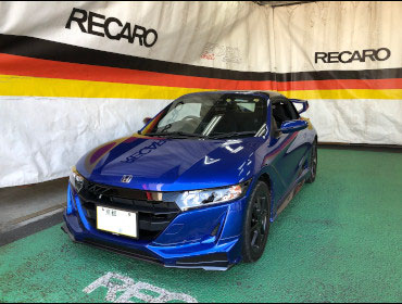HONDA�@S660�@SA07(2021�N)�@�Ɂ@RECARO�i���J���j�@TS-G�@GK�@BK/�u���[�@�V�[�g�q�[�^�[�t���@���@SR-7F�@GK100�@BK/�u���[�@�V�[�g�q�[�^�[�t���@����