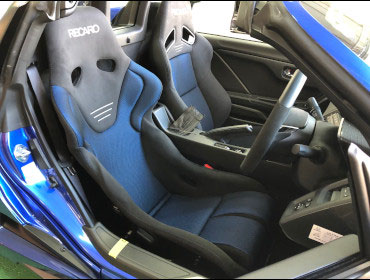 HONDA�@S660�@SA07(2021�N)�@�Ɂ@RECARO�i���J���j�@TS-G�@GK�@BK/�u���[�@�V�[�g�q�[�^�[�t���@���@SR-7F�@GK100�@BK/�u���[�@�V�[�g�q�[�^�[�t���@����