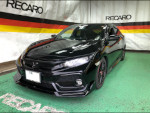 HONDA�@�V�r�b�N�@�n�b�`�o�b�N�@FK7�@�Ɂ@RECARO�i���J���j�@RCS�@BK�V�F��/BK���b�V���@�~���E�@����