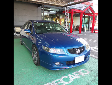 HONDA�@�A�R�[�h�@CL7�i2003�N�j�@�Ɂ@RECARO�i���J���j�@RS-G�@GK�@BK/�u���[�@����