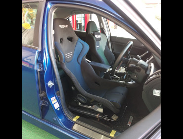 HONDA�@�A�R�[�h�@CL7�i2003�N�j�@�Ɂ@RECARO�i���J���j�@RS-G�@GK�@BK/�u���[�@����