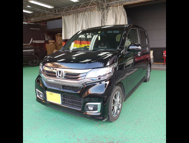 HONDA�@N-WGN�@JH1�@�Ɂ@RECARO�i���J���j�@LX-F�@WU110H�@BK�@����