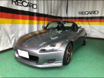 HONDA S2000 AP1(1999年) に RECARO(レカロ) TS-G GK BK/BK 装着