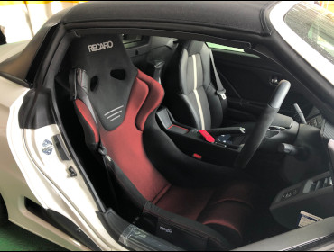HONDA�@S660�@JW5�i2022�N�j�@�Ɂ@RECARO�i���J���j�@TS-G�@GK�@BK/RED�@����