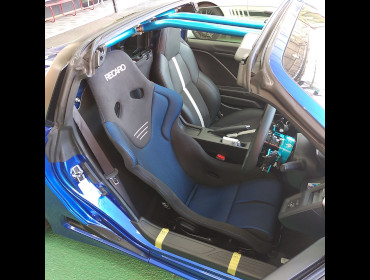 HONDA�@S660�@JW5�i2020�N�j�@�Ɂ@RECARO�i���J���j�@RS-G�@GK�@BK/�u���[�@�V�[�g�q�[�^�[�t���@����