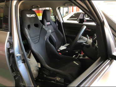 HONDA�@N-ONE�@JG1�i2018�N�j�@�Ɂ@RECARO�i���J���j�@RS-G�@GK�@BK/RED�@����