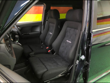HONDA�@N-ONE�@JG3�i2022�N�j�@�Ɂ@RECARO�i���J���j�@�G���S���hMV�@BK�@�V�[�g�q�[�^�[�t���@�~���E�@����