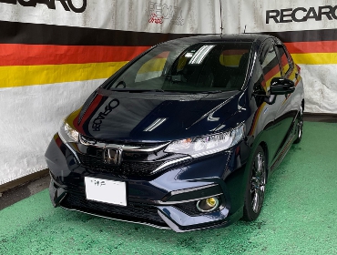 HONDA�@�t�B�b�g�@GP5�i2019�N�j�@�Ɂ@RECARO�i���J���j�@RS-G�@GK�@BK/SIL�@�V�[�g�q�[�^�[�t���@����