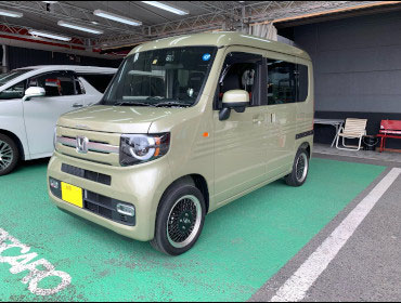 HONDA�@N-VAN�@JJ1�i2022�N�j�@�Ɂ@RECARO�i���J���j�@SR-7F�@GK100�@BK/BK�@�A�[�����X�g�t���@����