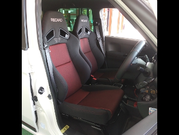 HONDA�@N-ONE�@JG3�i2022�N�j�@�Ɂ@RECARO�i���J���j�@SR-7F�@GK100�@�V�[�g�q�[�^�[�t���@�~���E�@����