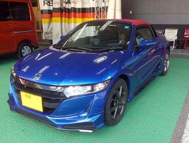 HONDA�@S660�@JW5�i2022�N�j�@�Ɂ@RECARO�i���J���j�@RS-G�@GK�@BK/�u���[�@����