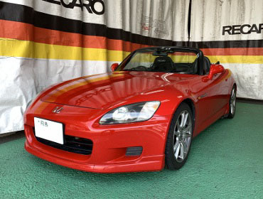 HONDA�@S2000�@AP1�i1999�N�j�@�Ɂ@RECARO�i���J���j�@TS-G�@GK�@BK/BK�@����