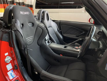 HONDA�@S2000�@AP1�i1999�N�j�@�Ɂ@RECARO�i���J���j�@TS-G�@GK�@BK/BK�@����