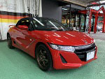 HONDA�@S660�A���t�@�@DBA-JW5�i2019�N�j�@�Ɂ@RECARO�i���J���j�@RCS�@BK�V�F��/RED���b�V���@�V�[�g�q�[�^�[�t���@���@SR-7�@GU100H�@�u���E���@�V�[�g�q�[�^�[�t���@����