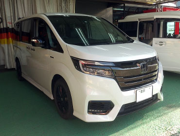 HONDA�@�X�e�b�v���S���@RP5�i2019�N�j�@�Ɂ@RECARO�i���J���j�@SR-7F�@GU100H�@�u���E���@����