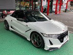 HONDA�@S660�@JW5�i2017�N�j�@�Ɂ@RECARO�i���J���j�@TS-G�@GK�@BK/RED�@����