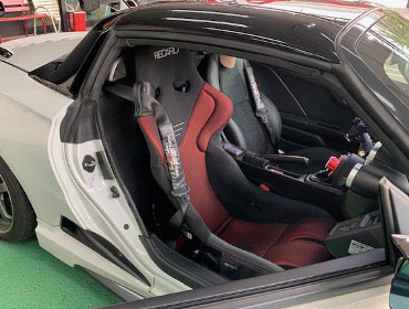 HONDA�@S660�@JW5�i2017�N�j�@�Ɂ@RECARO�i���J���j�@TS-G�@GK�@BK/RED�@����