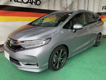 HONDA�@�V���g���@GP7�i2021�N�j�@�Ɂ@RECARO�i���J���j�@�N���X�X�|�[�c�X�^�[CL210H�@BK�@�V�[�g�q�[�^�[�t���@����