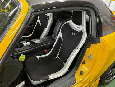 HONDA�@S2000�@AP1�@�Ɂ@RECARO�i���J���j�@RCS�@�z���C�g�V�F��/BK���b�V���@�V�[�g�q�[�^�[�t���@�~���E�@����