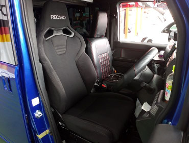 HONDA�@N-VAN�@JJ1�@�Ɂ@RECARO�i���J���j�@SR-C�@BK100�@BK/BK�@����