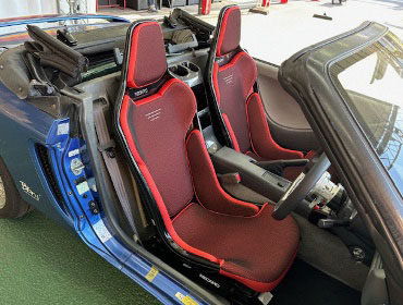 HONDA�@�r�[�g�@PP1�i1992�N�j�@�Ɂ@RECARO�i���J���j�@RCS�@BK�V�F��/RED���b�V���@�V�[�g�q�[�^�[�t���@�~���E�@����