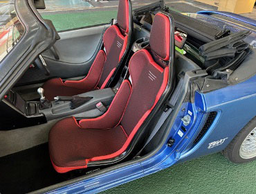 HONDA�@�r�[�g�@PP1�i1992�N�j�@�Ɂ@RECARO�i���J���j�@RCS�@BK�V�F��/RED���b�V���@�V�[�g�q�[�^�[�t���@�~���E�@����