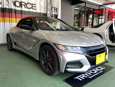 HONDA�@S660�@DBA-JW5�@�Ɂ@RECARO�i���J���j�@TS-G�@GK�@BK/RED�@����