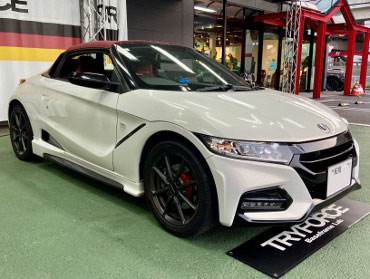 HONDA�@S660�@JW5�i2019�N�j�@�Ɂ@RECARO�i���J���j�@RCS�@BK�V�F��/RED���b�V���@�V�[�g�q�[�^�[�t���@����