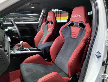 HONDA�@�V�r�b�NTypeR�@FL5�i2023�N�j�@�Ɂ@RECARO�i���J���j�@SR-S�@UT100�@RED�@�~���E�@����