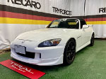 HONDA�@S2000�@AP2�i2008�N�j�@�Ɂ@RECARO�i���J���j�@SR-S�@BK100H�@BK/RED�@�V�[�g�q�[�^�[�t���@�~���E�@����