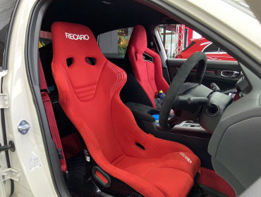 HONDA�@�V�r�b�N�@�^�C�vR�@FL5�i2025�N�j�@�Ɂ@RECARO�i���J���j�@RS-GS�@RED�@�V�[�g�q�[�^�[�t���@����