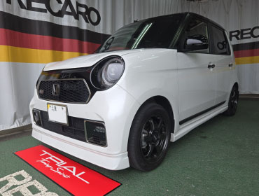 HONDA�@N-ONE�@JG3�i2024�N�j�@�Ɂ@RECARO�i���J���j�@SR-C�@UT100�@BK�@����